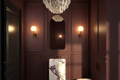 Luxury Home Interior Cloakroom