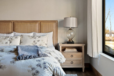 Bedroom - transitional bedroom idea in Other