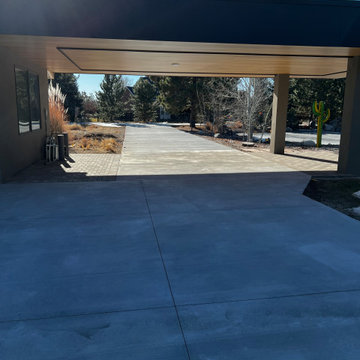 Reinforced Driveway