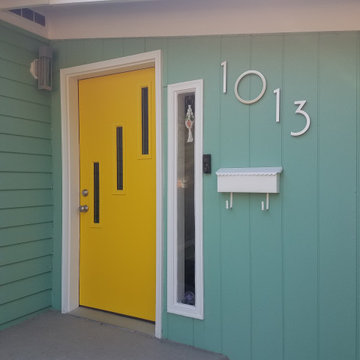 modern house numbers- customer photos