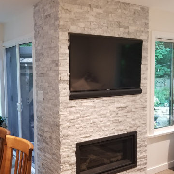 Burnaby townhouse open concept