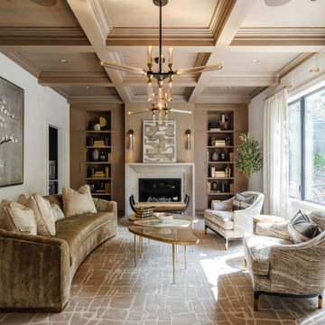 Transitional Living Room