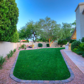 East Linda Lane Irrigation, Sod, Landscape Lighting, Paver & Plant Installation