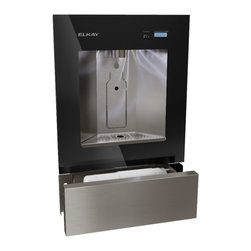 Elkay ezH2O Liv Built-in Filtered Water Dispenser, Non-refrigerated, Midnight - Water Filtration Systems