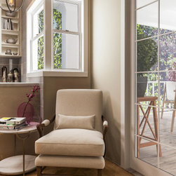 Timeless Traditional European Kitchen - Patio Doors