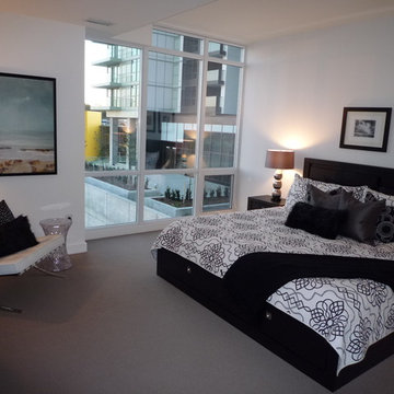 Staging Project-Park Place Model Suite Master Bedroom