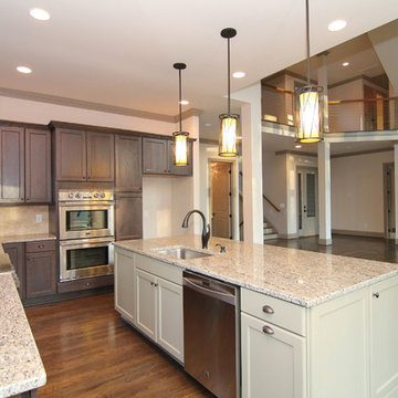 Open concept kitchen