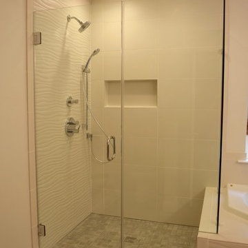 Large Master Bath with walk in shower.