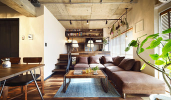 『コンクリート剥き出し』に自然素材をデザインする 大人ヴィンテージの温もりある癒しのリフォーム(マンション／apartment)