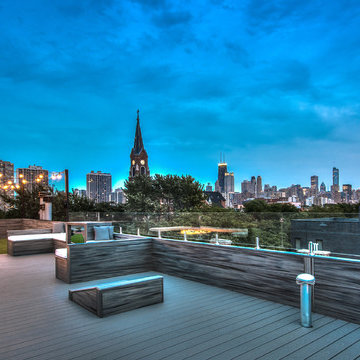 Lincoln Park Rooftop with soccer field