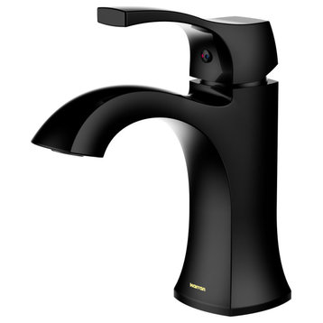 Karran USA KBF520 Randburg 1.2 GPM 1 Hole Bathroom Faucet - Matte Black