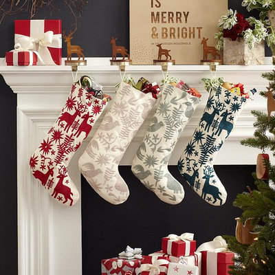 Eclectic Christmas Stockings And Holders by RedEnvelope