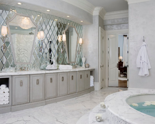 Beveled Mirror Tiles | Houzz