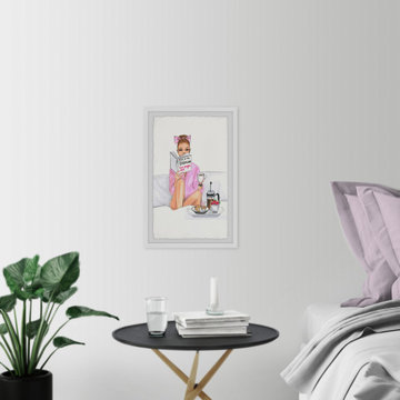 "How to Be a Parisian" Framed Painting Print