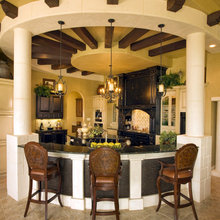 outdoor kitchen