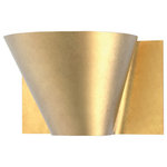 Hudson Valley Lighting - Reeve 1-Light Wall Sconce Vintage Gold Leaf Finish - Features: