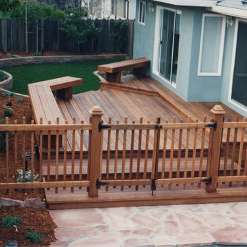 Corte Madera Back Yard + Deck