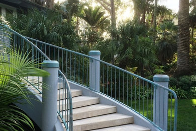 Inspiration for a coastal deck remodel in Los Angeles