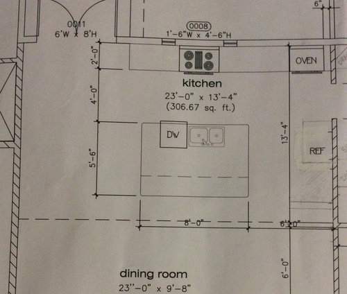 Kitchen Island Size And Position