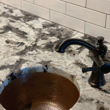12" Round Hammered Copper Bar Sink w/ 2" Drain Opening (BR12DB2)