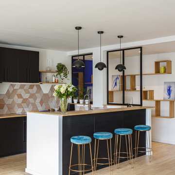 Un appartement familial unique et coloré - Projet Jasmin