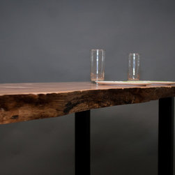 Figured Reclaimed Maple Dining Table - Dining Tables