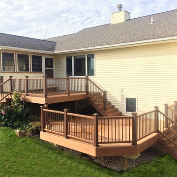 Trex Transcend Bi-level deck