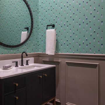 Raleigh NC Bonus Room Remodel — Golf Simulator Lounge & Wet Bar