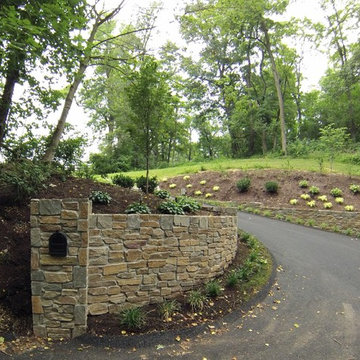 Driveway Entrance Landscape Renovation