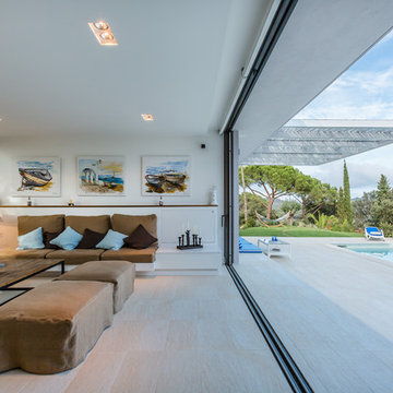 Pavimentación de vivienda privada en la Costa Brava