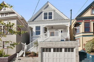 This is an example of a traditional exterior in San Francisco.
