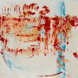 Dancing, OIl on canvas, 36 x 36" - Paintings