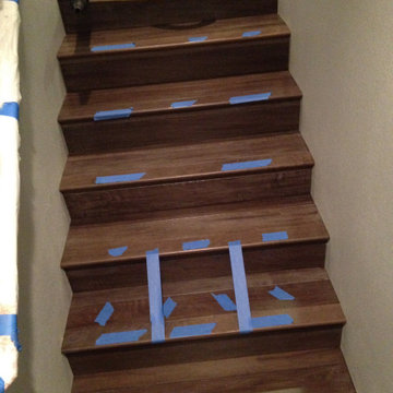 Hardwood Flooring and Stairs - Staple down over cork underlayment