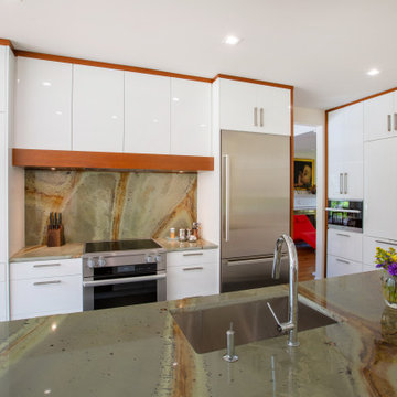 Miele & Bertazzoni Modern European Kitchen