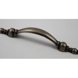 Antique Pewter Cabinet Pulls - Cabinet And Drawer Handle Pulls