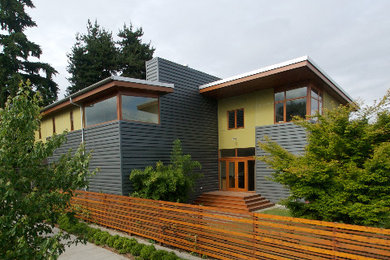 Inspiration for an exterior home remodel in Seattle