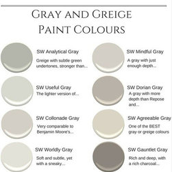 Gray & Greige Paint Colors - Paint