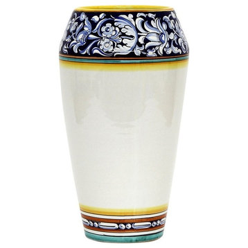 Deruta Bella Medium Vase Shades of Blue Design