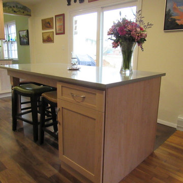 Parsippany, NJ Kitchen Remodel and Expansion with Island