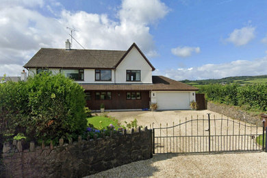 This is an example of a house exterior in Devon.