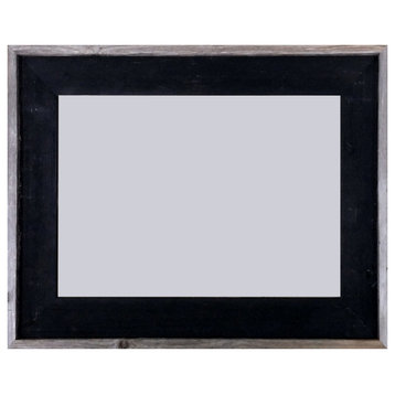 Black Western Picture Frame, 3" Wide, Butch Cassidy Black Frame, 8"x10"