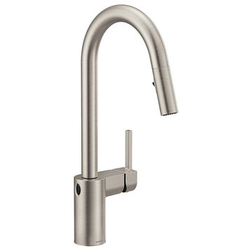 Moen Align Single Handle High-Arc Pull-Down Kitchen Faucet w/ MotionSense Wave