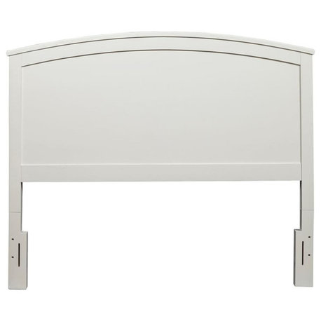 Alpine Furniture Baker Standard King Wood Headboard Only in White