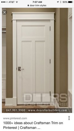 Stained Door And White Trim What Color Jamb