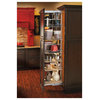 Adjustable Solid Surface Pantry System for Tall Pantry Cabinets, 8.63Wx74.88H"
