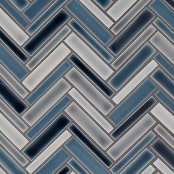 Multi-size Herringbone - Mosaic Tile