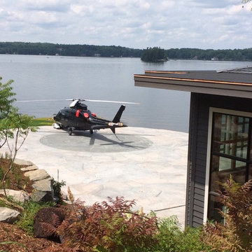 Helicopter landing pad