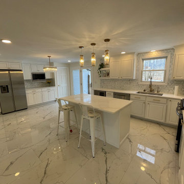 Modern kitchen renovation