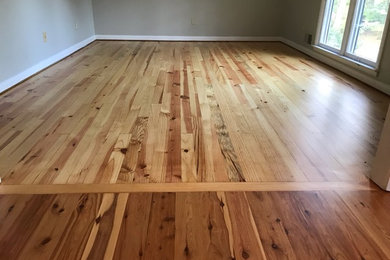 Pine Floor Refinishing — Roswell — Roswell, Georgia flooring project