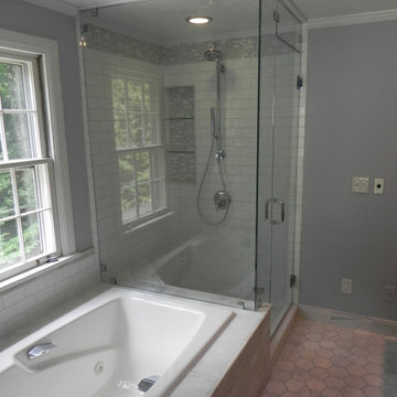 Before & After-Classic Style Master Bathroom
